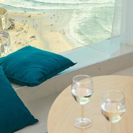 Sunny Sea View Studio Daire Herzelia Dış mekan fotoğraf